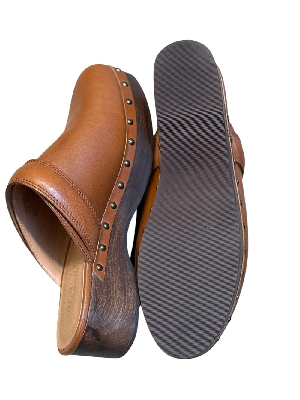 Madewell Leather Clogs – English Saddle (Size 7) - Picture 9 of 9